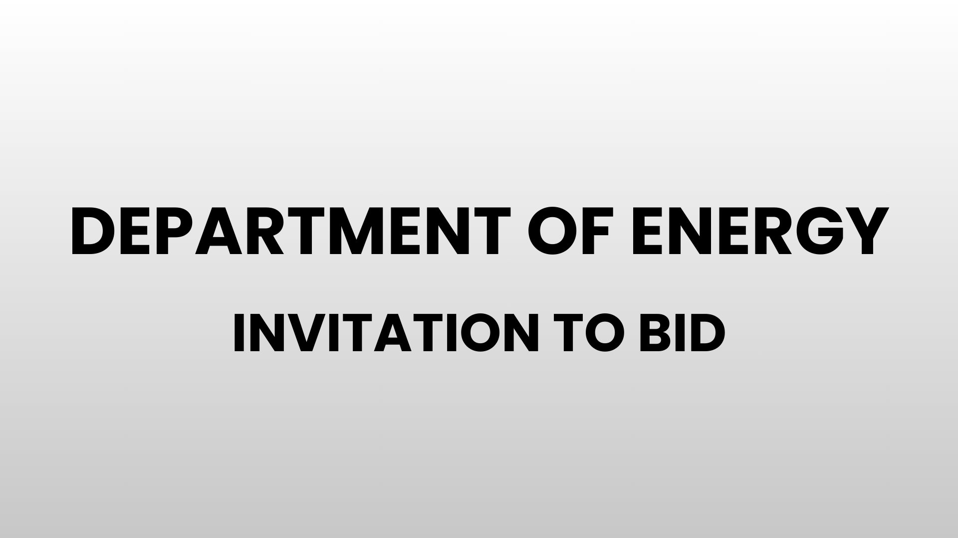 Department of Energy